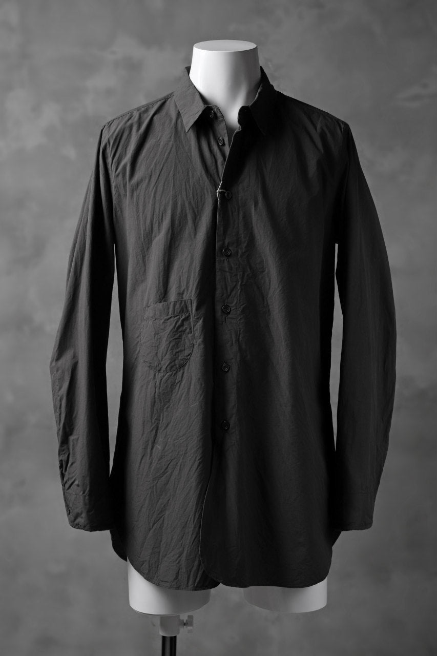 画像をギャラリービューアに読み込む, KLASICA SABRON BUTTON FRY SHIRT / TYPE-WRITER CLOTH (MOSS)