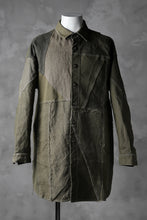 画像をギャラリービューアに読み込む, BACKLASH x LOOM exclusive RECONSTRUCTIVE COAT / VINTAGE MILITARY CANVAS