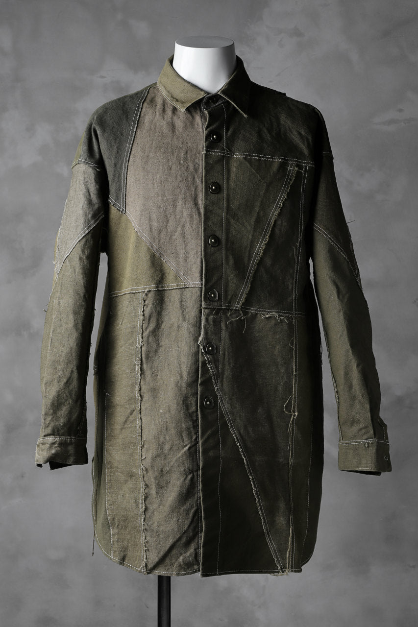 画像をギャラリービューアに読み込む, BACKLASH x LOOM exclusive RECONSTRUCTIVE COAT / VINTAGE MILITARY CANVAS