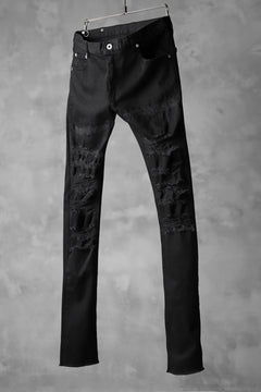 Load image into Gallery viewer, ISAMU KATAYAMA BACKLASH HIGH POWER STRETCH SKINNY PANTS (REPAIRED DEERSKIN)