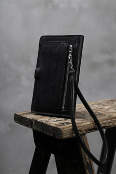 Load image into Gallery viewer, ISAMU KATAYAMA BACKLASH SMART PHONE CASE/PURSE / ITALY DOUBLE SHOULDER (BLACK)