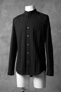 Load image into Gallery viewer, ISAMU KATAYAMA BACKLASH LONG SLEEVE SHIRT (BLACK x STRIPE)