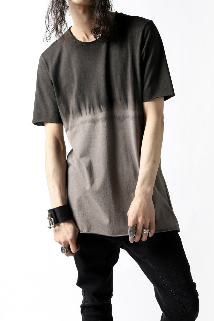 画像をギャラリービューアに読み込む, thomkrom GRADATION DYE T-SHIRT (SAND T90)