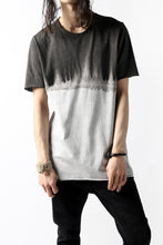 画像をギャラリービューアに読み込む, thomkrom GRADATION DYE T-SHIRT (BLACK T90)