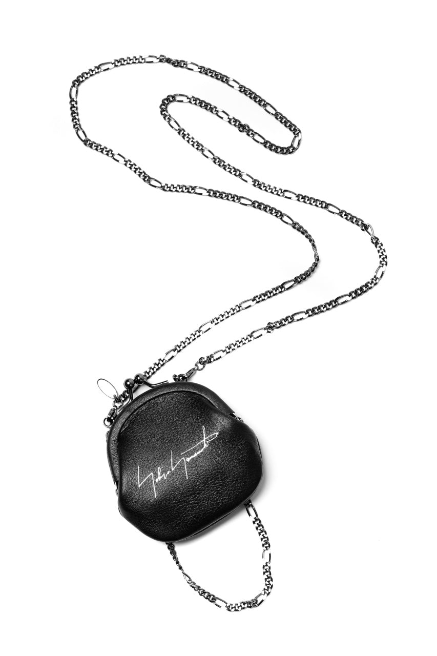 画像をギャラリービューアに読み込む, discord Yohji Yamamoto COIN WALLET NECKLACE (BLACK)