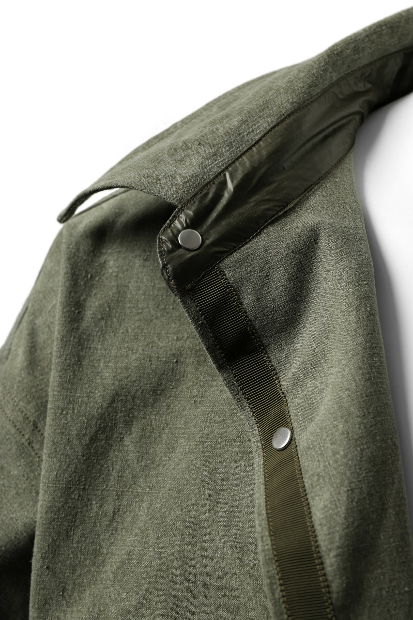 画像をギャラリービューアに読み込む, READYMADE OVERSIZE SHIRT (KHAKI GREEN #A)