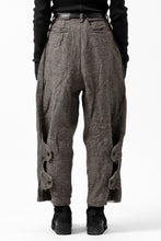 画像をギャラリービューアに読み込む, YUTA MATSUOKA buggy trousers / primitive wool (brown)