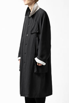 画像をギャラリービューアに読み込む, KLASICA KISTEL WORK COAT / MONOTONE HOUND TOOTH (BLACK)
