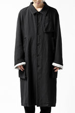 画像をギャラリービューアに読み込む, KLASICA KISTEL WORK COAT / MONOTONE HOUND TOOTH (BLACK)