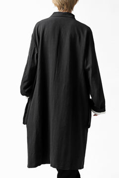画像をギャラリービューアに読み込む, KLASICA KISTEL WORK COAT / MONOTONE HOUND TOOTH (BLACK)