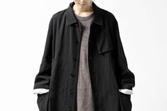 画像をギャラリービューアに読み込む, KLASICA KISTEL WORK COAT / MONOTONE HOUND TOOTH (BLACK)