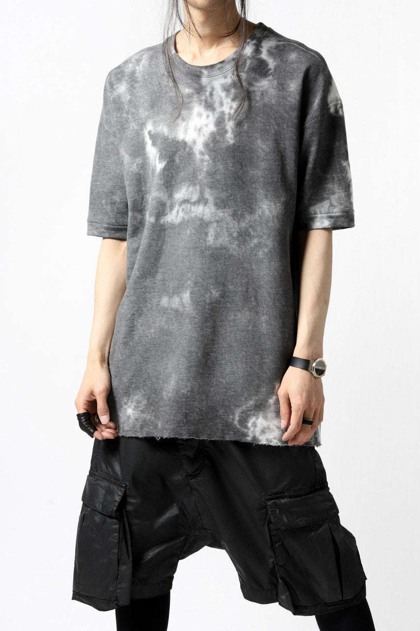 画像をギャラリービューアに読み込む, thomkrom DYEING JERSEY T-SHIRT (MARBLE)