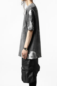 画像をギャラリービューアに読み込む, thomkrom DYEING JERSEY T-SHIRT (MARBLE)