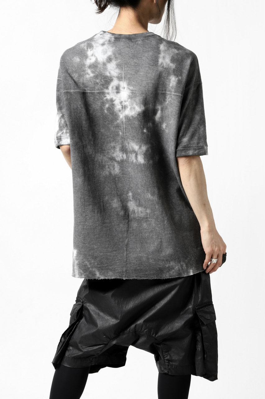 画像をギャラリービューアに読み込む, thomkrom DYEING JERSEY T-SHIRT (MARBLE)