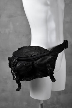 Load image into Gallery viewer, ISAMU KATAYAMA BACKLASH "DoubleShoulder" MIL-BAG (BLACK)