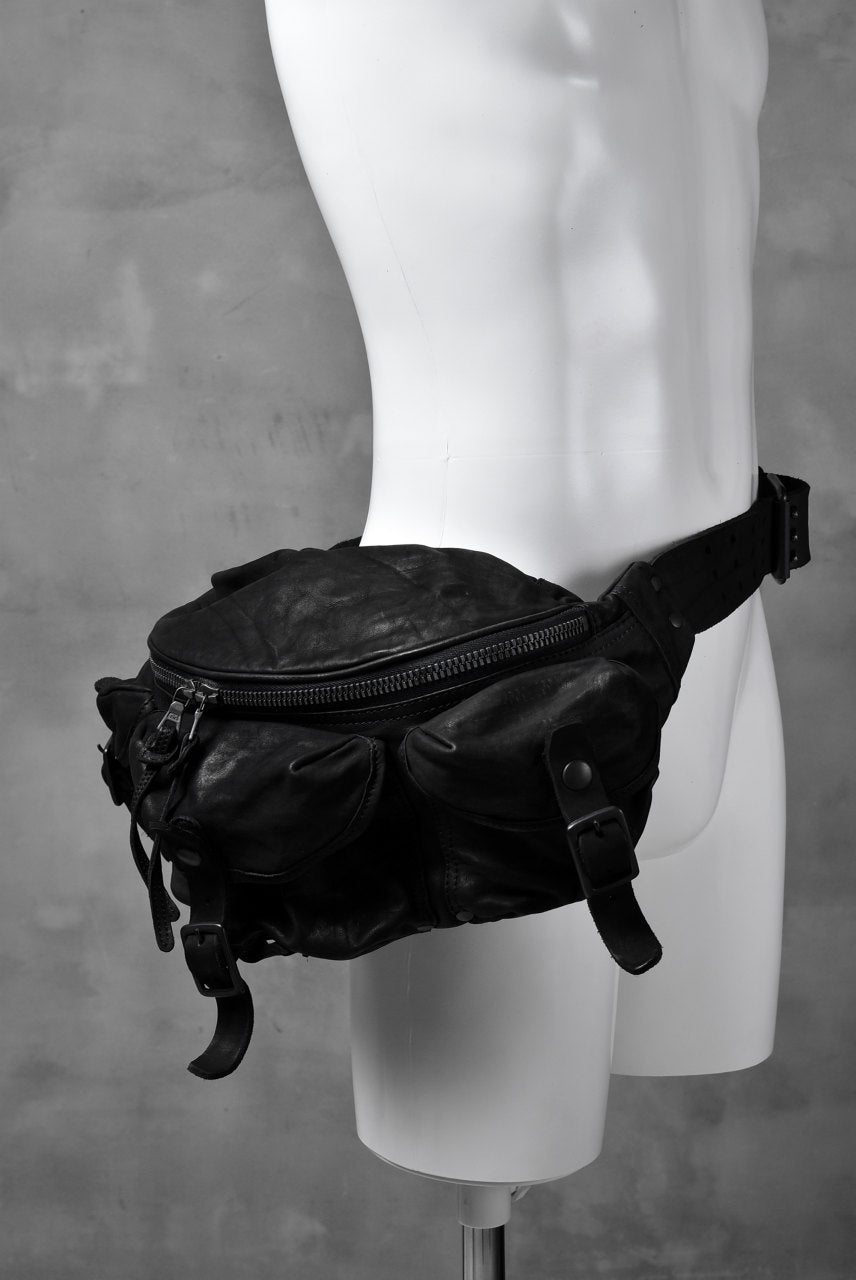 Load image into Gallery viewer, ISAMU KATAYAMA BACKLASH "DoubleShoulder" MIL-BAG (BLACK)