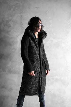 画像をギャラリービューアに読み込む, PAL OFFNER PADDED HOODNECK COAT (TWEEDY MELANGE)