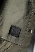画像をギャラリービューアに読み込む, BACKLASH x LOOM exclusive RECONSTRUCTIVE COAT / VINTAGE MILITARY CANVAS