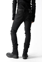 Load image into Gallery viewer, ISAMU KATAYAMA BACKLASH HIGH POWER STRETCH SKINNY PANTS (REPAIRED DEERSKIN)