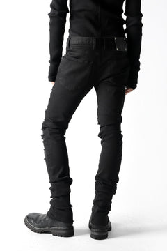 Load image into Gallery viewer, ISAMU KATAYAMA BACKLASH HIGH POWER STRETCH SKINNY PANTS (REPAIRED DEERSKIN)