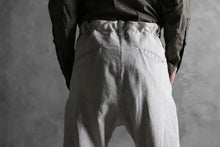 画像をギャラリービューアに読み込む, masnada PANTA BAGGY VAN 6POCKETS / CRUMPLED LINEN COTTON (CHALK)