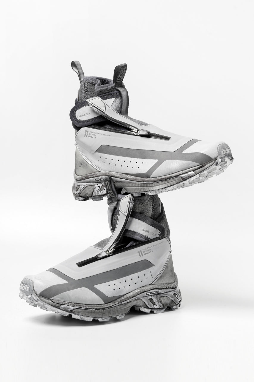 画像をギャラリービューアに読み込む, 11 BY BORIS BIDJAN SABERI x SALOMON "BAMBA 3.X" (OBJECT DYED LIGHT GREY)