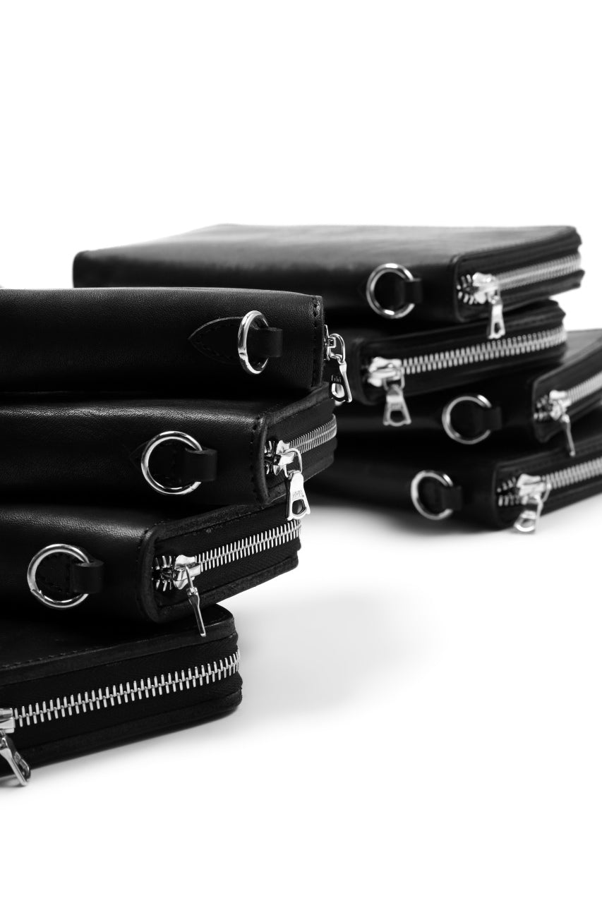 画像をギャラリービューアに読み込む, ISAMU KATAYAMA BACKLASH exclusive ROUND FASTNER WALLET / JAPAN DOUBLE SHOULDER  (OBJECT DYED)