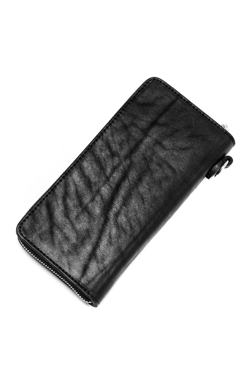 画像をギャラリービューアに読み込む, ISAMU KATAYAMA BACKLASH exclusive ROUND FASTNER WALLET / JAPAN DOUBLE SHOULDER  (OBJECT DYED)