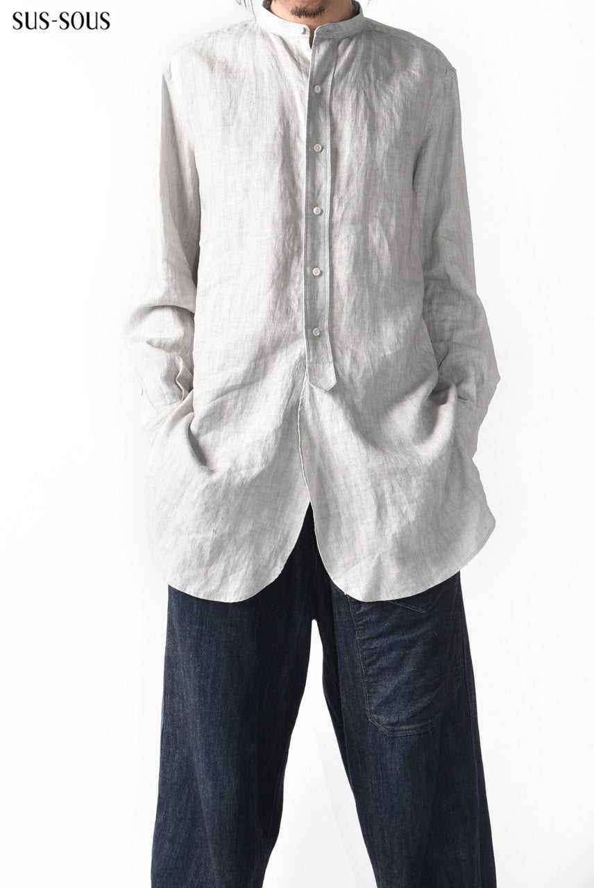 Load image into Gallery viewer, sus-sous officer shirt / C100 chambray (INDIGO)