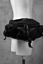 Load image into Gallery viewer, ISAMU KATAYAMA BACKLASH "DoubleShoulder" MIL-BAG (BLACK)