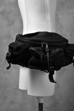 Load image into Gallery viewer, ISAMU KATAYAMA BACKLASH "DoubleShoulder" MIL-BAG (BLACK)