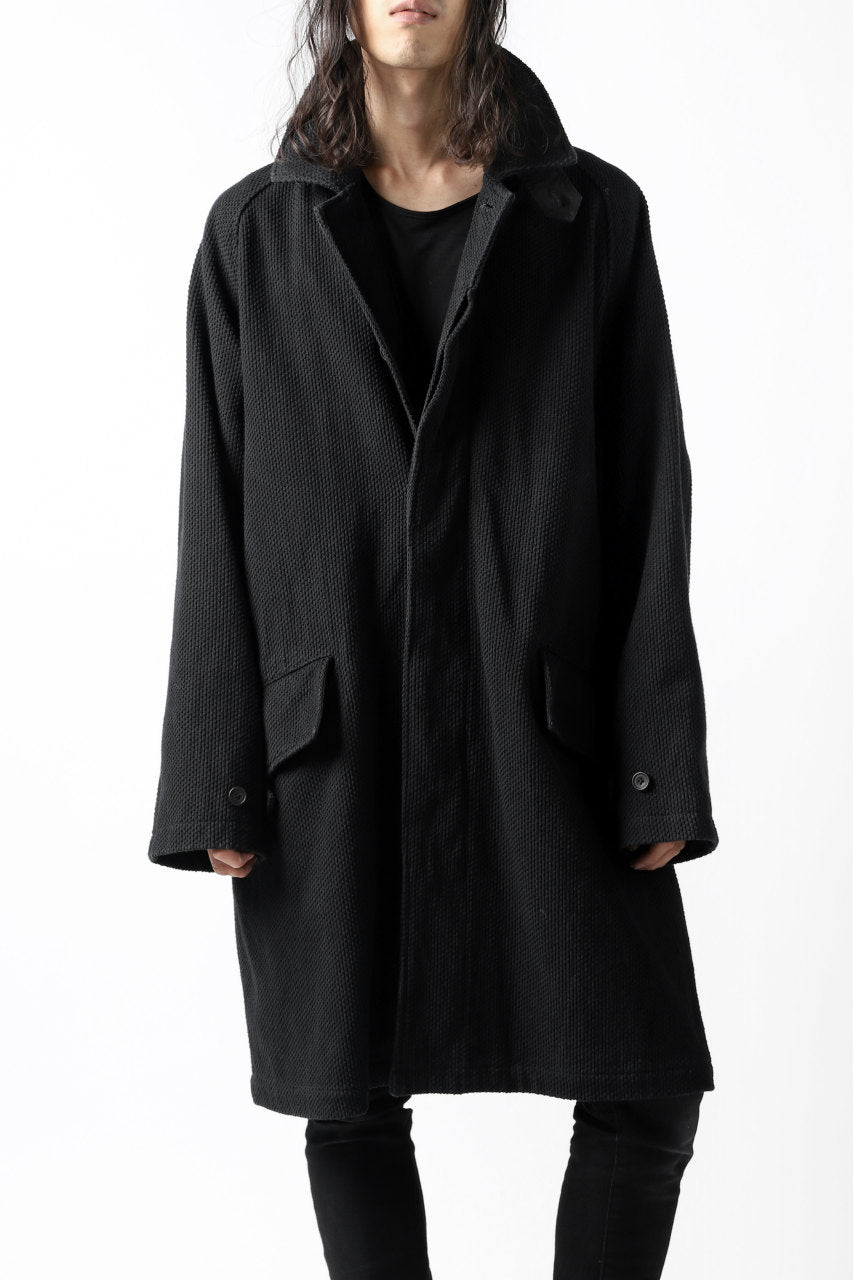 画像をギャラリービューアに読み込む, COLINA BALMACAAN COAT / SASHIKO (BLACK)