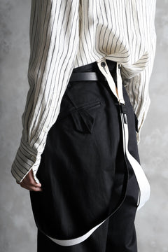 画像をギャラリービューアに読み込む, KLASICA SUS UK MARINE SUSPENDER / BELGIUM GEVAERT© RUBBER (BLACK)