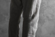 画像をギャラリービューアに読み込む, masnada PANTA BAGGY VAN 6POCKETS / CRUMPLED LINEN COTTON (CHALK)
