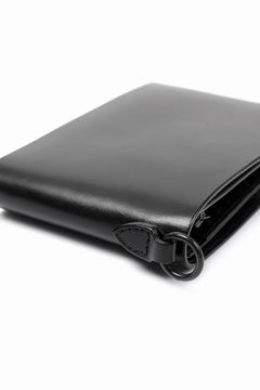 Load image into Gallery viewer, ISAMU KATAYAMA BACKLASH BILLFOLD WALLET / BRIDLE LEATHER (BLACK)