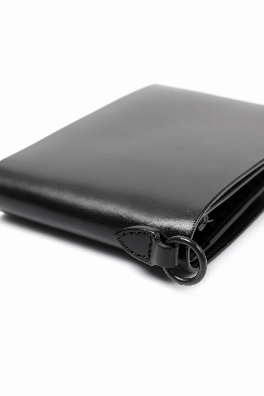 Load image into Gallery viewer, ISAMU KATAYAMA BACKLASH BILLFOLD WALLET / BRIDLE LEATHER (BLACK)