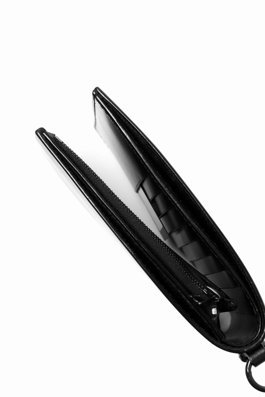 Load image into Gallery viewer, ISAMU KATAYAMA BACKLASH BILLFOLD WALLET / BRIDLE LEATHER (BLACK)