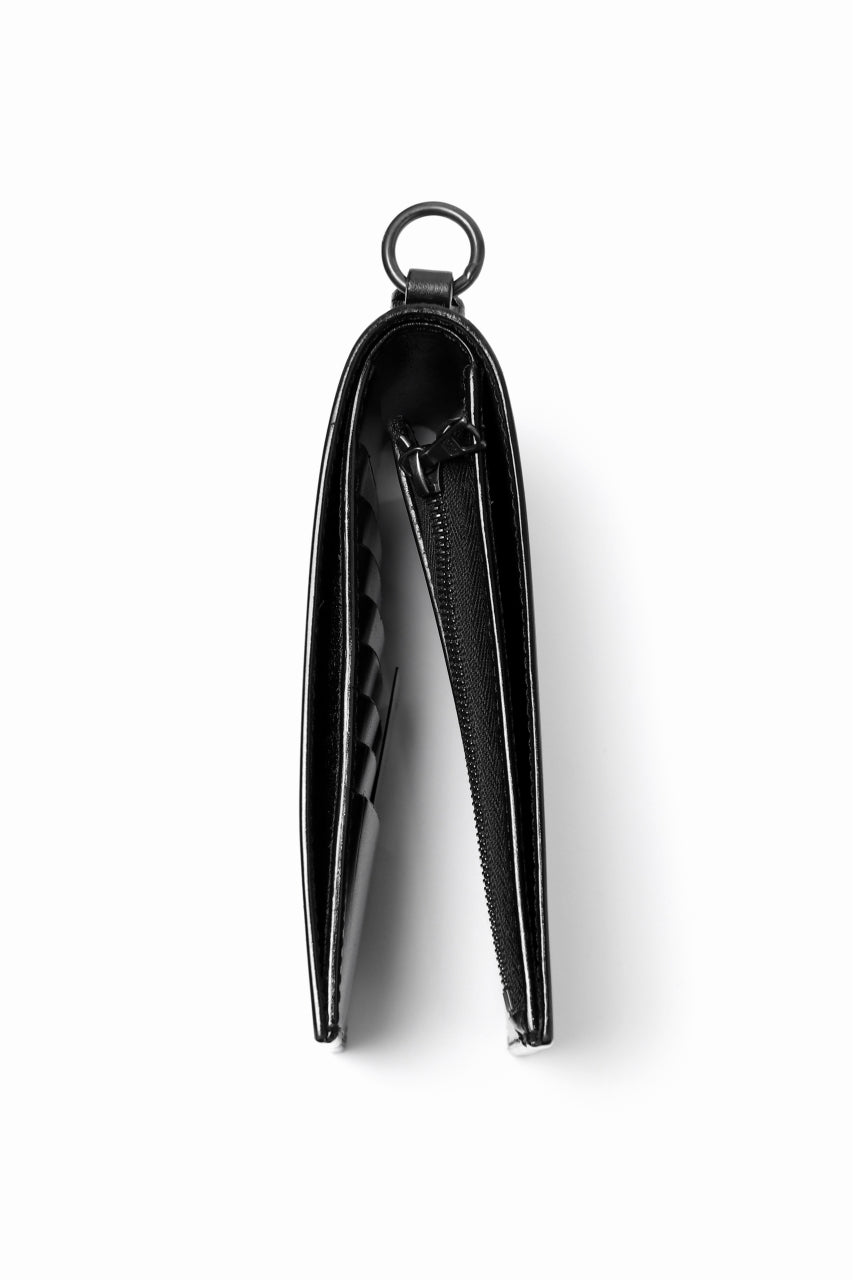 Load image into Gallery viewer, ISAMU KATAYAMA BACKLASH BILLFOLD WALLET / BRIDLE LEATHER (BLACK)