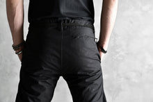 Load image into Gallery viewer, blackcrow high density cotton banana shape trousers (BLACK)