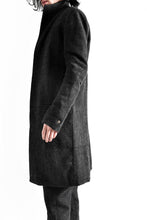 Load image into Gallery viewer, blackcrow standcollar tailorcoat (wool dark check)
