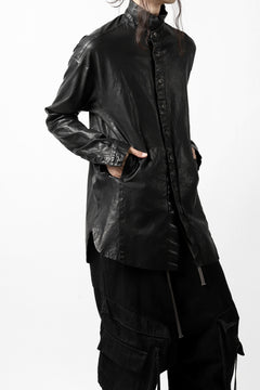 Load image into Gallery viewer, ISAMU KATAYAMA BACKLASH RELAXY LEATHER SHIRT-JACKET / ITALY SHOULDER 0.6mm