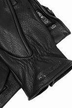 画像をギャラリービューアに読み込む, ISAMU KATAYAMA BACKLASH SMOOTH DEERSKIN ZIPPER GLOVE (BLACK)