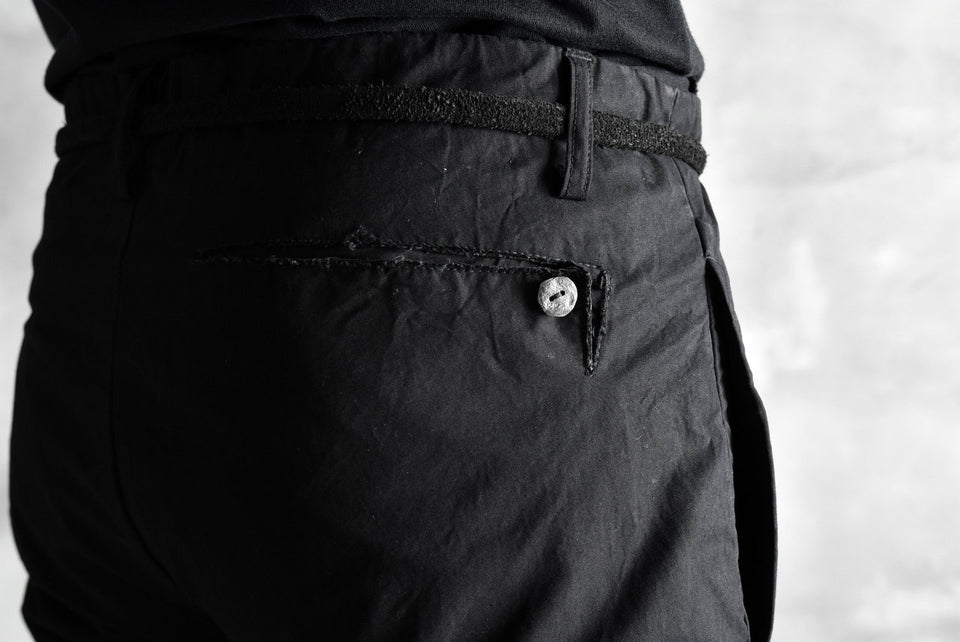 Load image into Gallery viewer, blackcrow high density cotton banana shape trousers (BLACK)