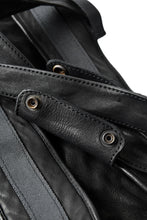 Load image into Gallery viewer, ISAMU KATAYAMA BACKLASH 3WAY FORMED BAG / Italy Shoulder+JP-Tanned Steer