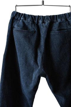 画像をギャラリービューアに読み込む, COLINA SASHIKO CURVED TROUSERS (INDIGO)