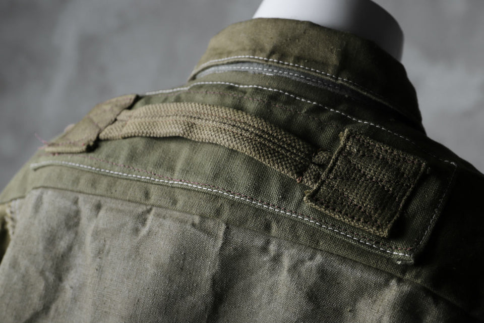 画像をギャラリービューアに読み込む, BACKLASH x LOOM exclusive RECONSTRUCTIVE COAT / VINTAGE MILITARY CANVAS