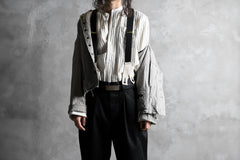 画像をギャラリービューアに読み込む, KLASICA SUS UK MARINE SUSPENDER / BELGIUM GEVAERT© RUBBER (BLACK)
