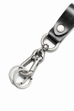 Load image into Gallery viewer, ISAMU KATAYAMA BACKLASH KEY HOLDER / BRIDLE LEATHER (BLACK)