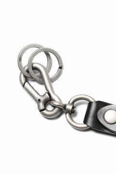 Load image into Gallery viewer, ISAMU KATAYAMA BACKLASH KEY HOLDER / BRIDLE LEATHER (BLACK)