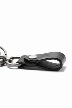 Load image into Gallery viewer, ISAMU KATAYAMA BACKLASH KEY HOLDER / BRIDLE LEATHER (BLACK)